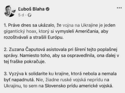 hlupak a klamar Blaha